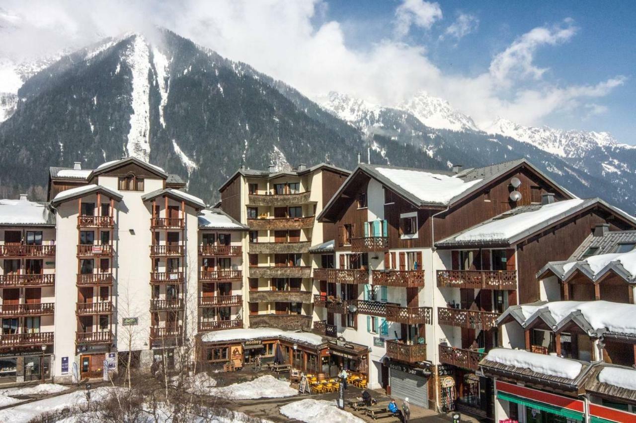 Cozy Chamonix Ski Studio With Mountain Views מראה חיצוני תמונה