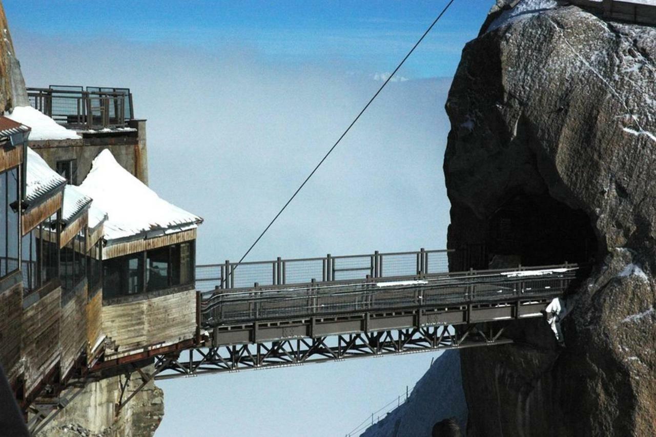 Cozy Chamonix Ski Studio With Mountain Views מראה חיצוני תמונה