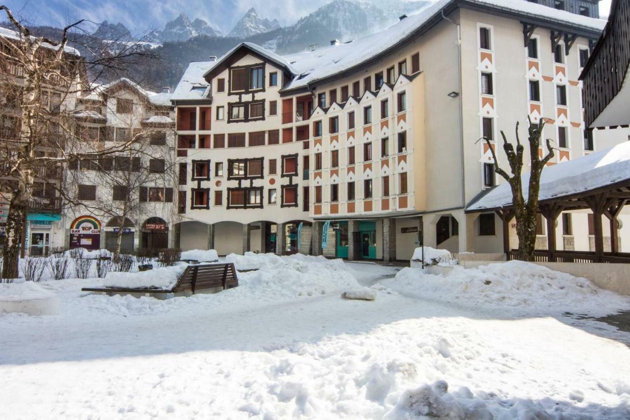 Cozy Chamonix Ski Studio With Mountain Views מראה חיצוני תמונה